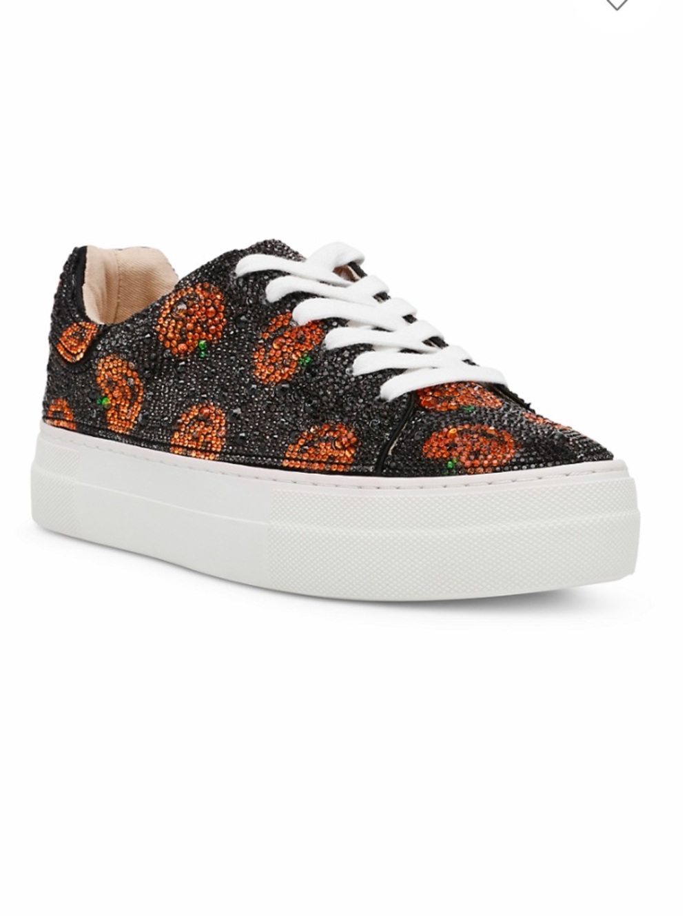 Betsey Johnson Sidny Halloween Rhinestone Sneakers Size 6